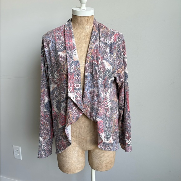 Anthropologie Zaha Open-Front Cardigan Sweater Size Large NEW - Picture 7 of 10